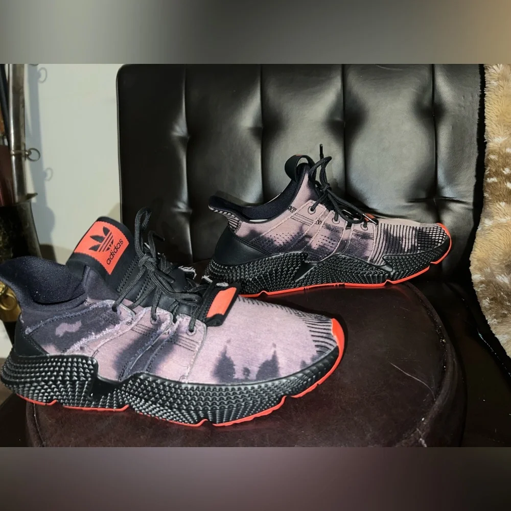adidas Prophere Bleached Black Solar Red size 10 - Picture 13 of 13
